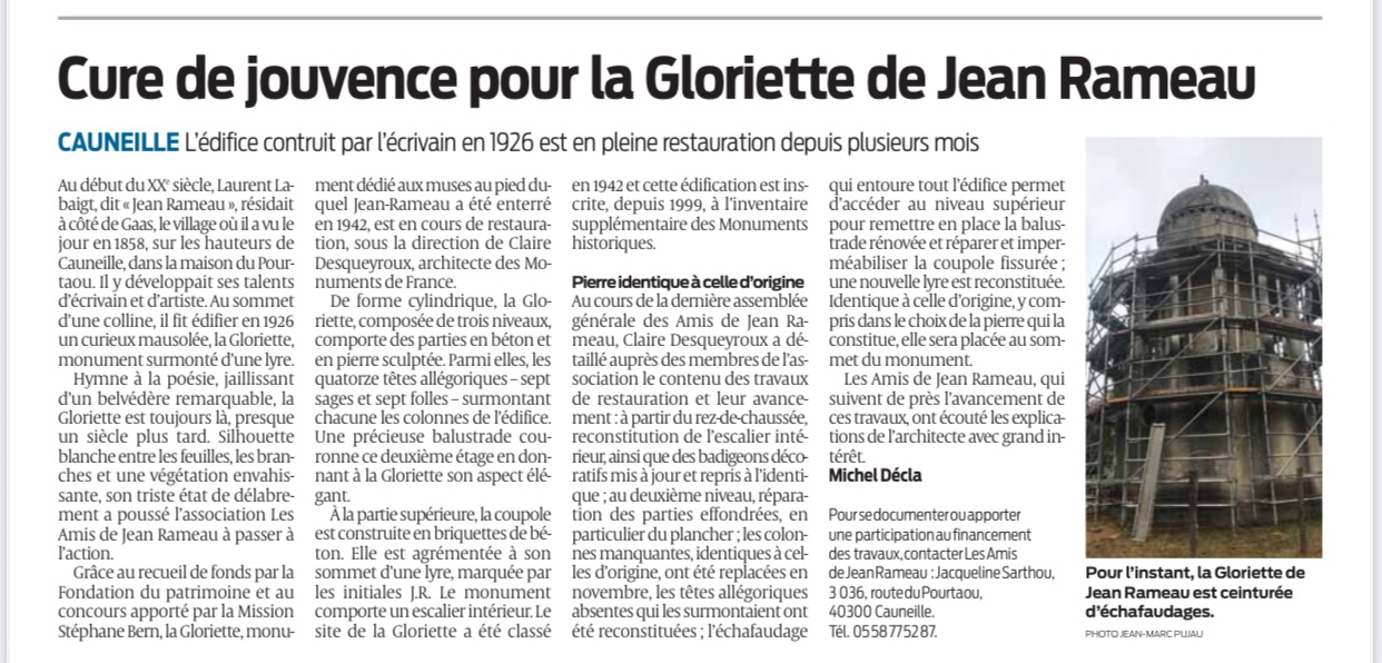 Article Sud-Ouest